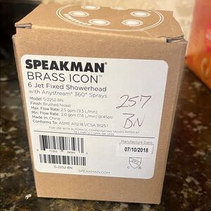 Speakman Brass Icon Showerhead